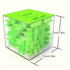3D Maze Piggy Bank Coin Bank Money Saving Jar Gift