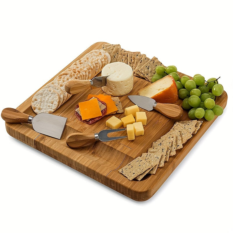 Bamboo Charcuterie Board Set - Perfect for Weddings