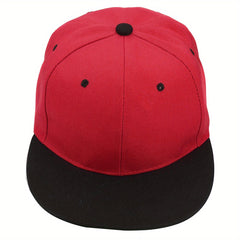 Colorful Flat Brim Hip hop Baseball Cap Sun Hat