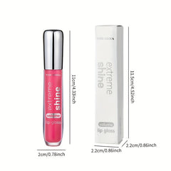 6 Colors Pearlescent Lip Honey Glaze Dewy Plumping Lip Glass