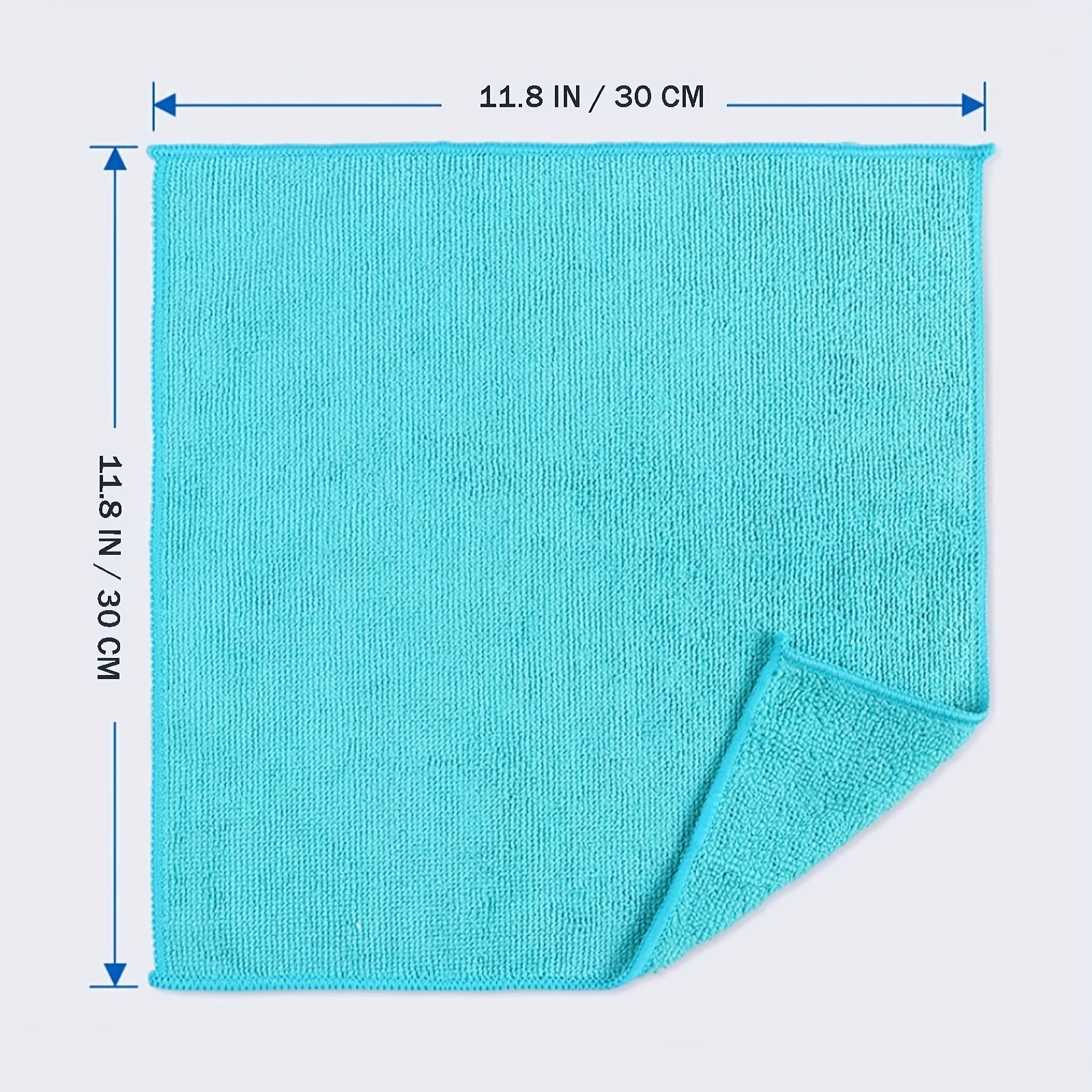 5pcs Scouring Pad Square Dish Cloths Antibacterial Cleaning Pad