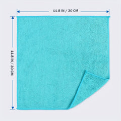 5pcs Scouring Pad Square Dish Cloths Antibacterial Cleaning Pad
