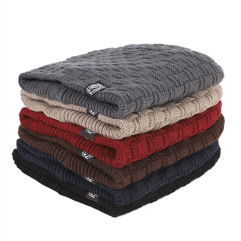 Men's Padded Knitted Cap for Winter