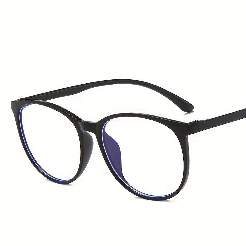 Retro Round Frame Anti Light Eyeglasses