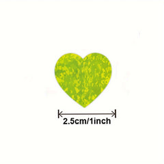 500pcs Heart Shape Thank You Sticker DIY Decoration Label