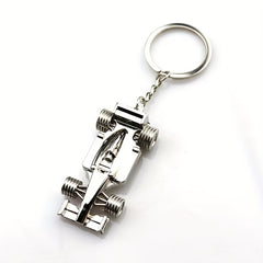 Sports Car Shaped Key Chain Pendant Zinc Alloy Key Ring Gift