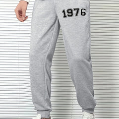 1976 Men's Drawstring Jogging Trousers
