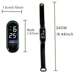 Waterproof Sports Watch with LED Screen for Outdoor Activities