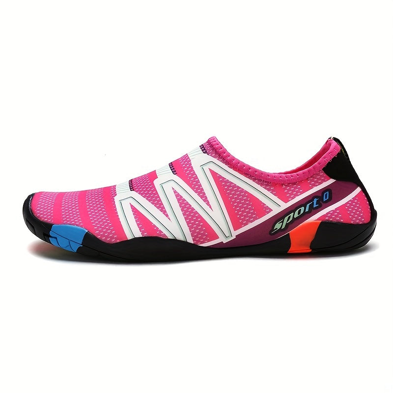 Colorblock Sneakers Lightweight Slip On Shoes Women's Outdoor Shoes