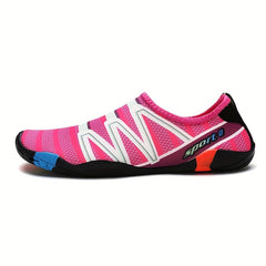 Colorblock Sneakers Lightweight Slip On Shoes Women's Outdoor Shoes