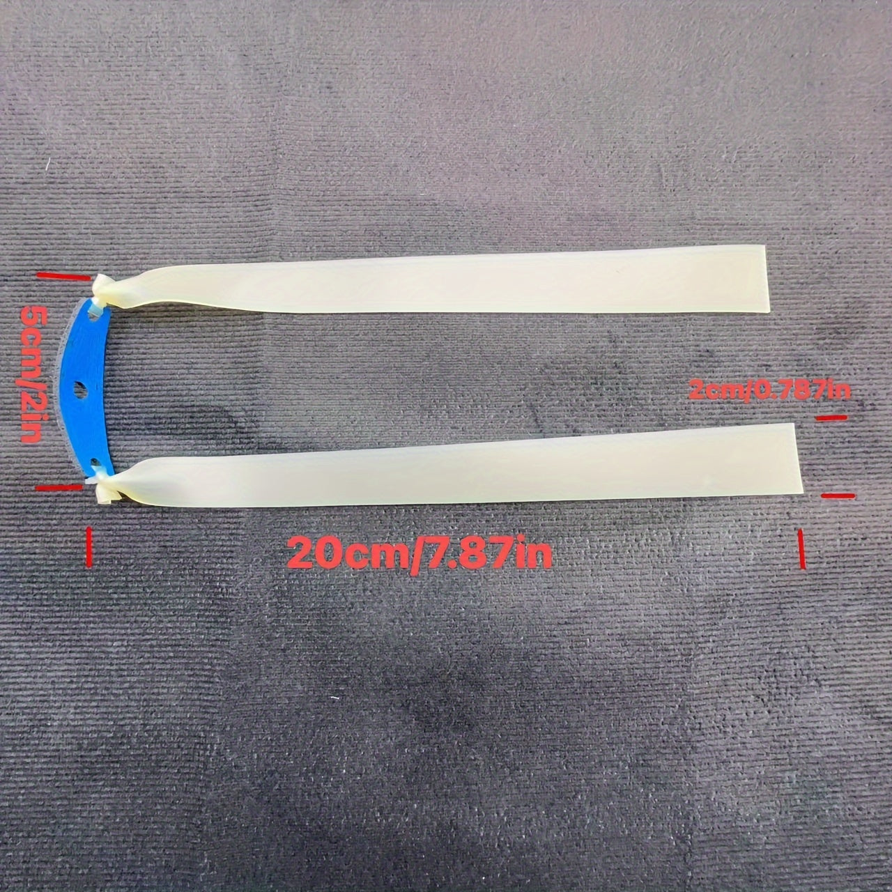 5pcs Non Slip Latex Bungee Slingshot Rubber Band Replacement