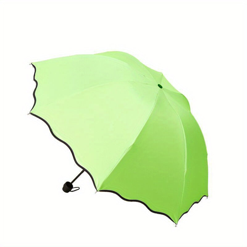 Water Blooming Umbrella Vinyl Sunscreen Umbrella