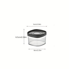 Kitchen Food Sealed Jar Grain Storage Plastic Snack Storage Jar