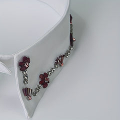 Hand-Drilled False Collar for Womens and Girls