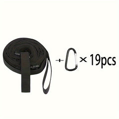 Outdoor Travel Camping Lanyard With 19 Buckles