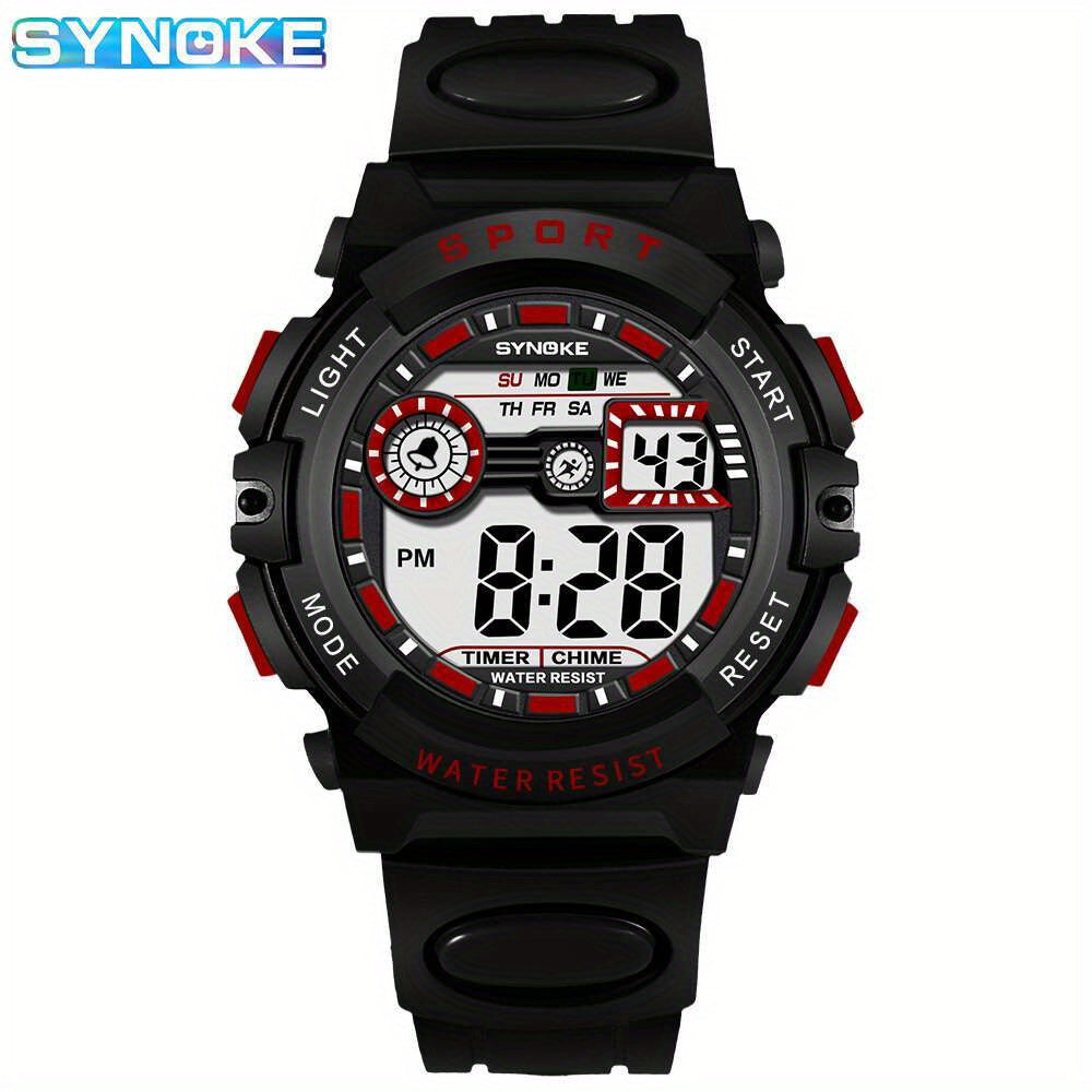 SYNOKE Student Electronic Watch Sports Waterproof Boy Watch