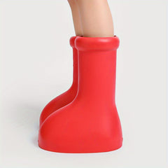 Men's Waterproof Rain Boots Non slip Outdoor Elevator Shoes