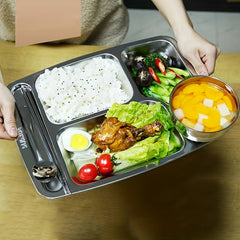 304 Stainless Steel Dinner Plate for Picnic and Weight Loss