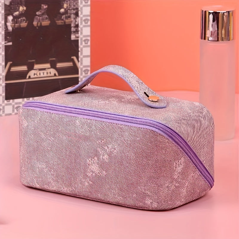 Large Capacity Travel Cosmetic Bag Waterproof Makeup Organizer
