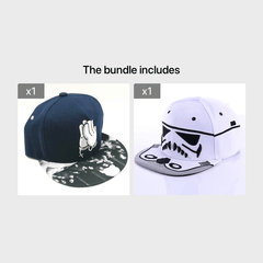 Baseball Cap Skateboard Flat Brim Hip Hop Sun Cap
