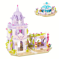 Building Blocks Set Garden House Building Toys Villa Blocks Set