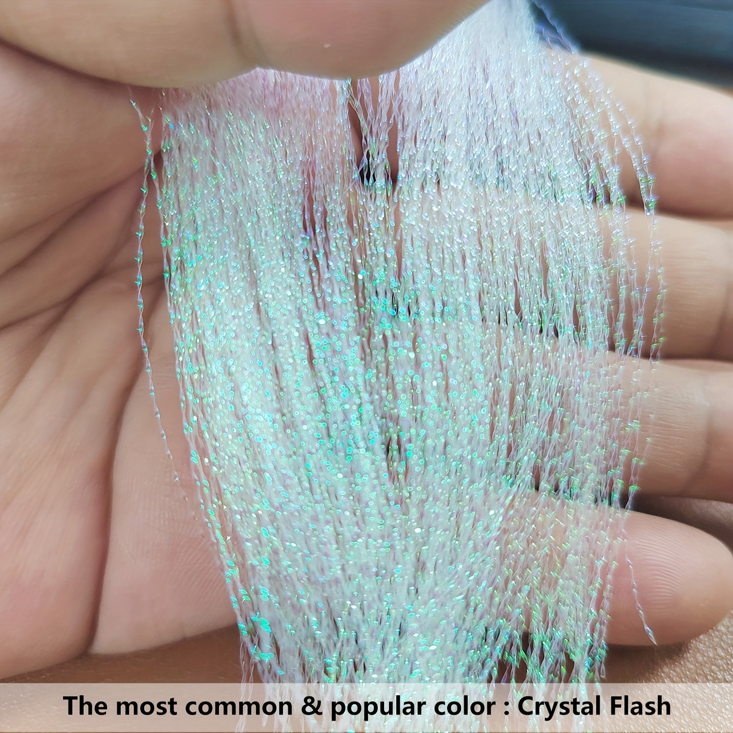 6 Bags Colorful Flies Tying Materials Supplies