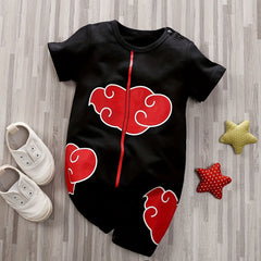 Lucky Cloud Graphic Romper Infant Jumpsuit