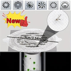 1pc Drain Hair Catcher Disposable Shower Floor Strainer Stickers