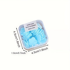 3pcs Portable Disposable Hand Washing Soap Flakes for Outdoor Camping Travel