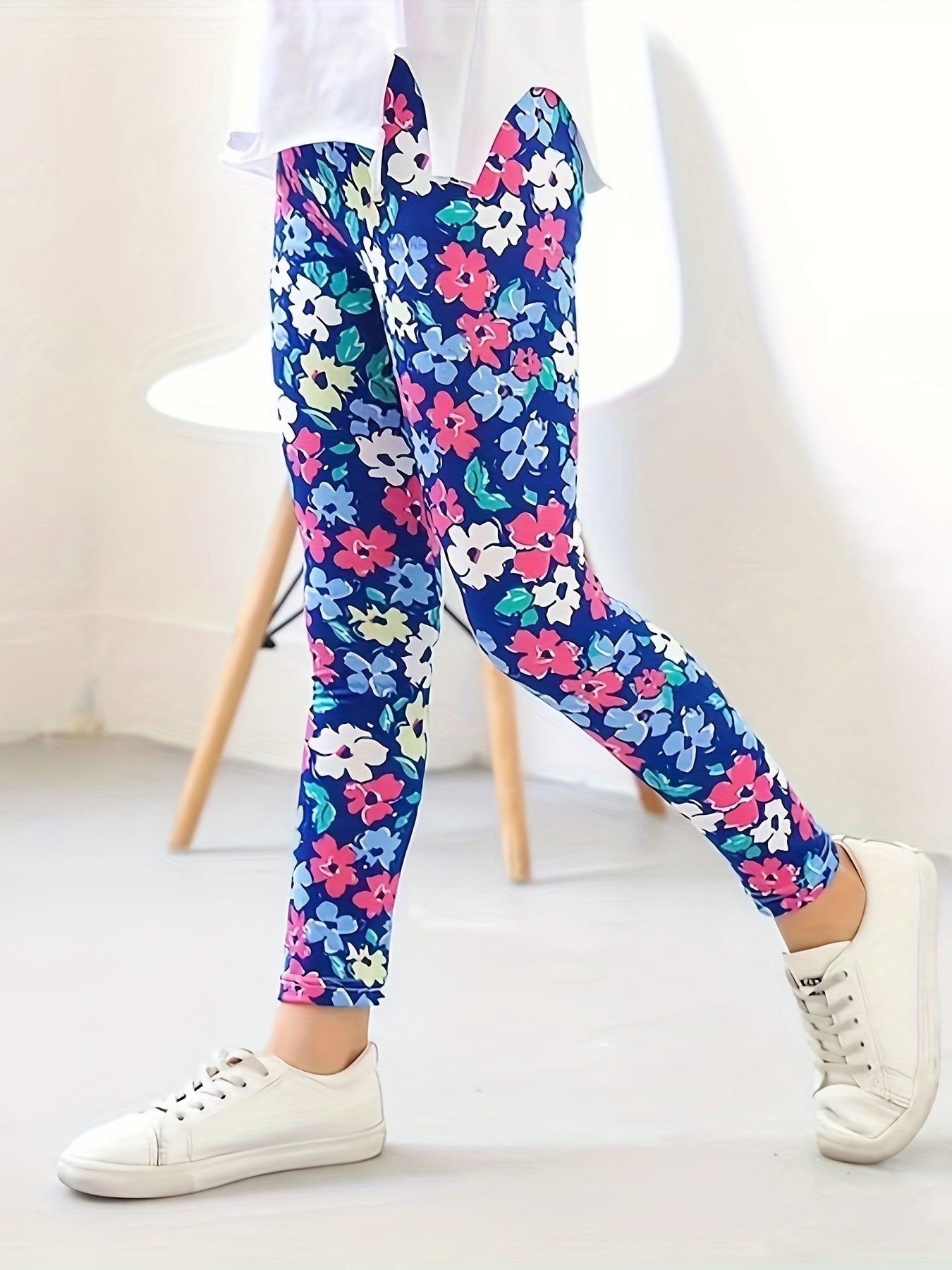 Girls Leopard Print Leggings Comfy Spring Fall Christmas Gift