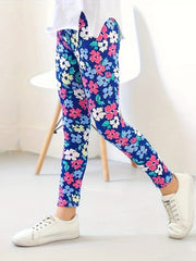 Girls Leopard Print Leggings Comfy Spring Fall Christmas Gift