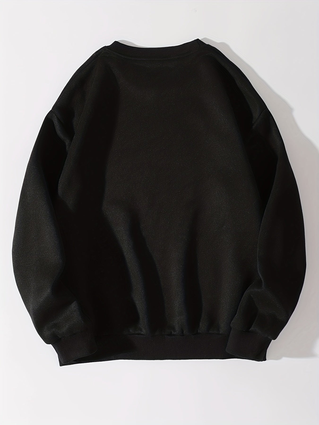 Skeleton Printed Warm Sports Sweatshirts Round Neck Casual Pullover Tops