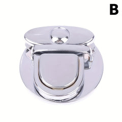 Shoulder Bag Twist Lock Metal Buckle Handbag Snap Clasps Lock