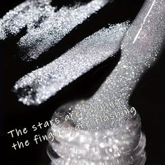 Reflective Glitter Gel Nail Polish Set - Shining Broken Diamond Gel Polish