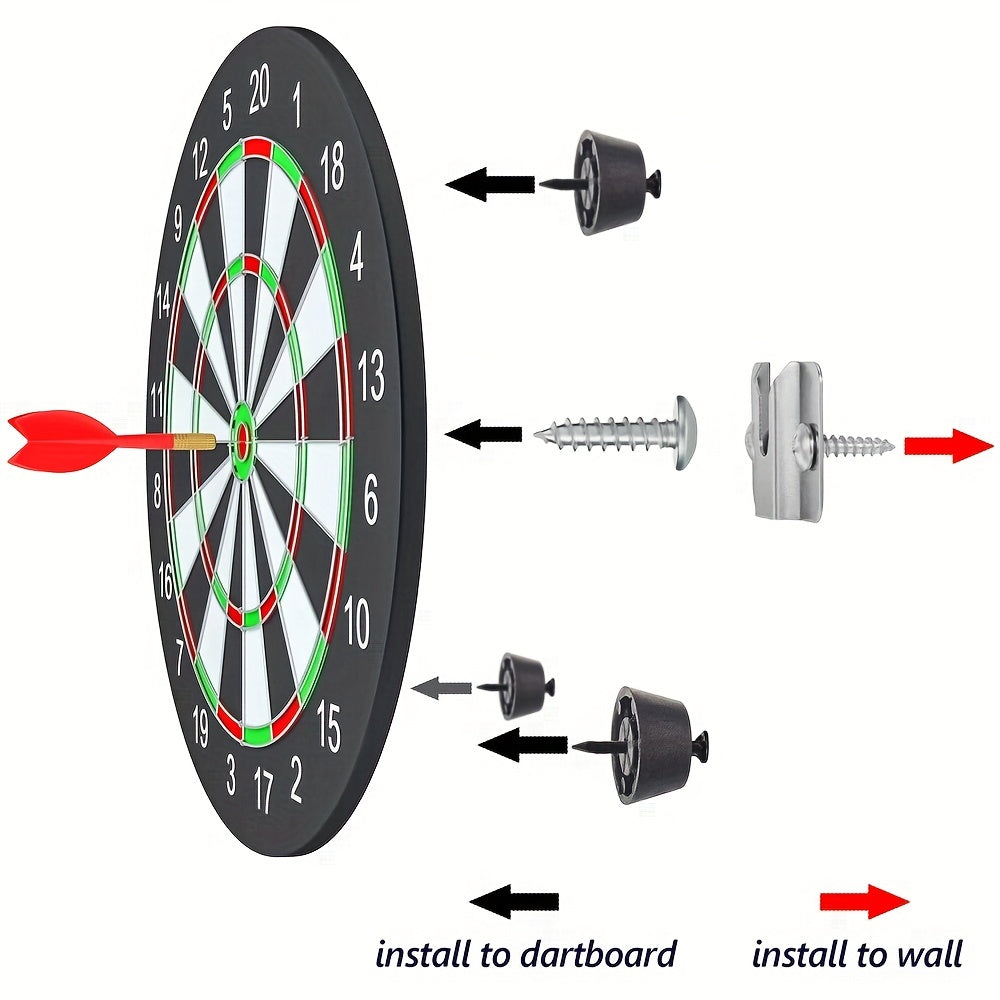 Dartboard Mounting Bracket Kit Wall Hanging Portable Set