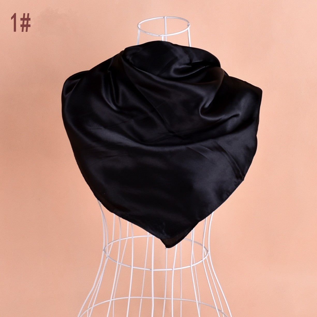 Satin Hijab Satin Finish Wrap Satin Silk Scarf Head Wrap