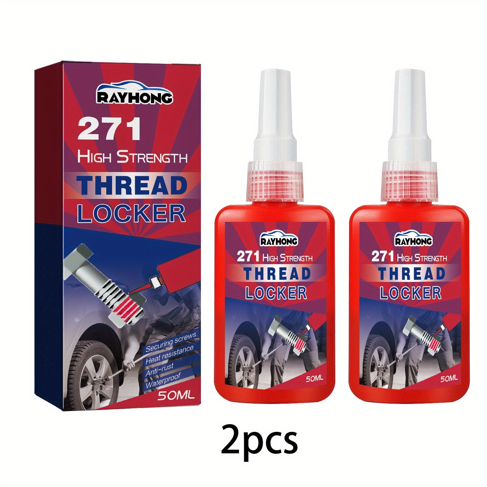 271 Thread Locking Agent Metal Anti-slip Adhesive Sealant