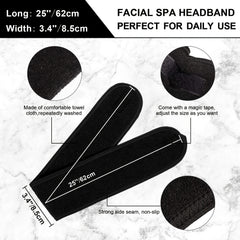 Coral Fleece Hair Band Soft Towel Head Band for Face Washing Shower Sports Yoga