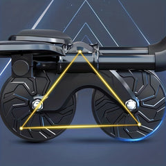 Ab Roller Automatic Rebound Elbow Support Ab Trainer