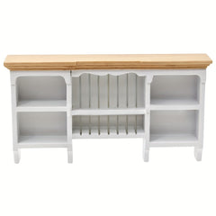 Dollhouse Wall Cabinet Hanging Cabinet Storage Toy House Furniture