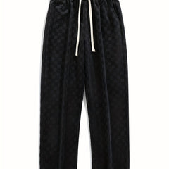 Men's Street Style Jogger Drawstring Casual Trousers
