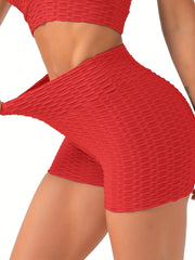 High Waist Yoga Shorts Quick Drying Sports Activewear for Women