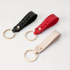 PU Leather Key Chain Car Pendant For Men and Women