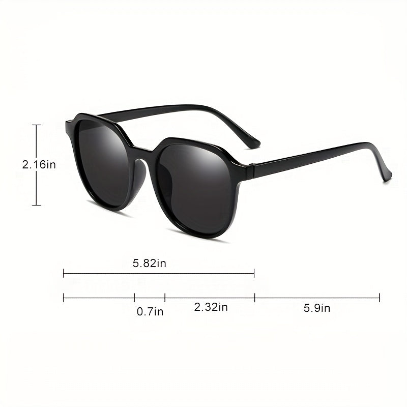 Oversized Round Sunglasses Vintage Women's Shades