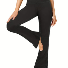 Women's High Waist Flared Leggings Soft and Comfy Yoga Pants