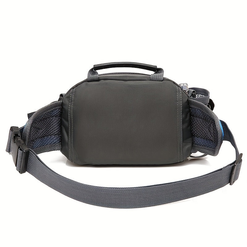 Large Capacity Nylon Waist Bag for Outdoor Sports and Travel
