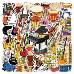50pcs Cartoon Graffiti Stickers Waterproof Classic Decals for Kids Toys