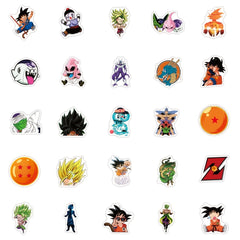 50pcs Anime Cartoon Pvc Waterproof Decorative Stickers For Kids