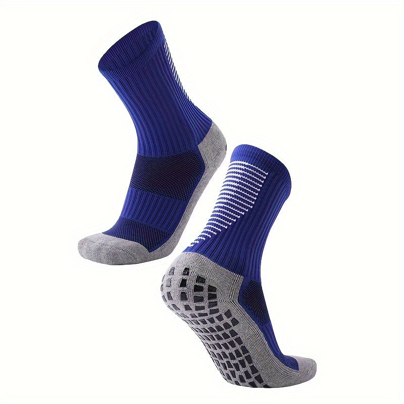 Men's Thickened Football Socks Non slip Wear resistant Crew Socks