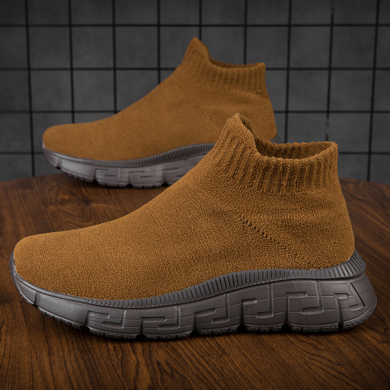 Men's Breathable Running Shoes Walking Sock Sneakers